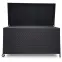 Tejn technorattan kerti láda 80x80x160 fekete,6