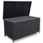 Tejn technorattan kerti láda 80x80x160 fekete,8