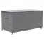 Tejn technorattan kerti láda 80x80x160 szürke