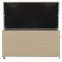 Tejn technorattan kerti láda 80x80x160 natúr,4