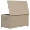 Tejn technorattan kerti láda 80x80x160 natúr,6