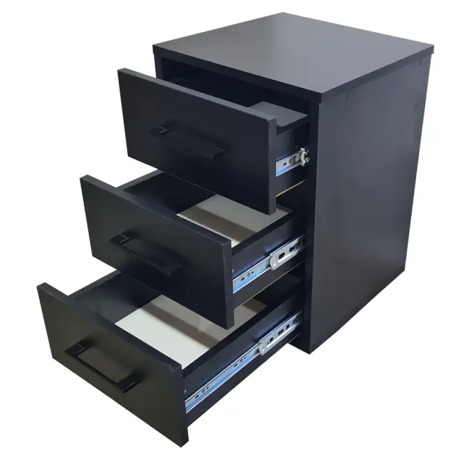 Irodai Konténer 3S fekete
