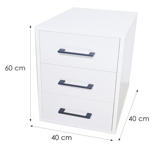 Irodai Konténer 3S fehér