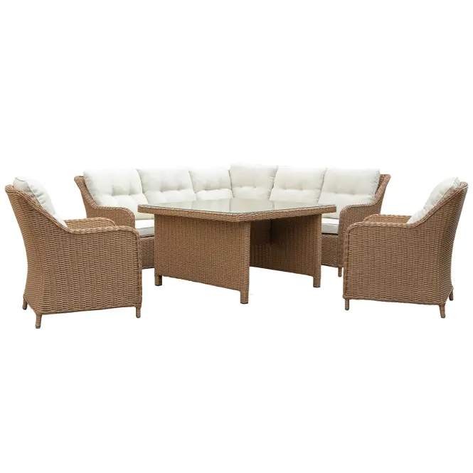 Technorrattan készlet Bolzano 13276 natúr