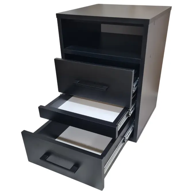 Irodai Konténer 2S fekete