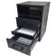 Irodai Konténer 2S fekete,4