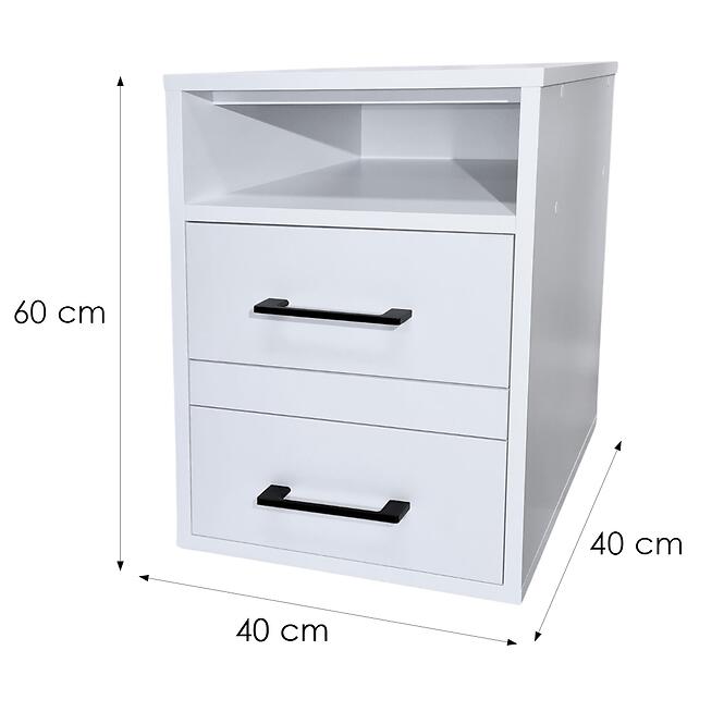 Irodai Konténer 2S fehér