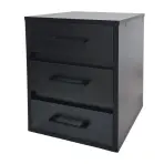 Irodai Konténer 3S fekete