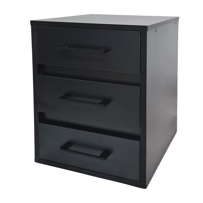 Irodai Konténer 3S fekete