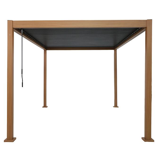 Vénusz kerti pavilon 3x4x2,5 alumínium
