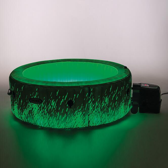 Jakuzzi 1,96x0,71m Glow Deluxe Bubble S2 28494NP,5