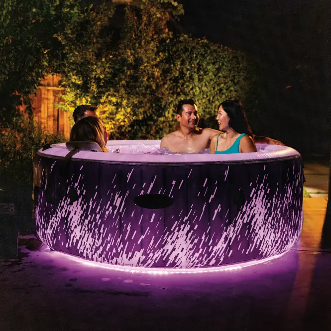 Jakuzzi 1,96x0,71m Glow Deluxe Bubble S2 28494NP
