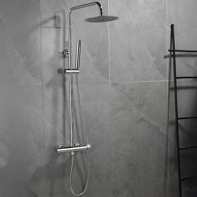 Zuhanykészlet Ilma 1-F króm,3