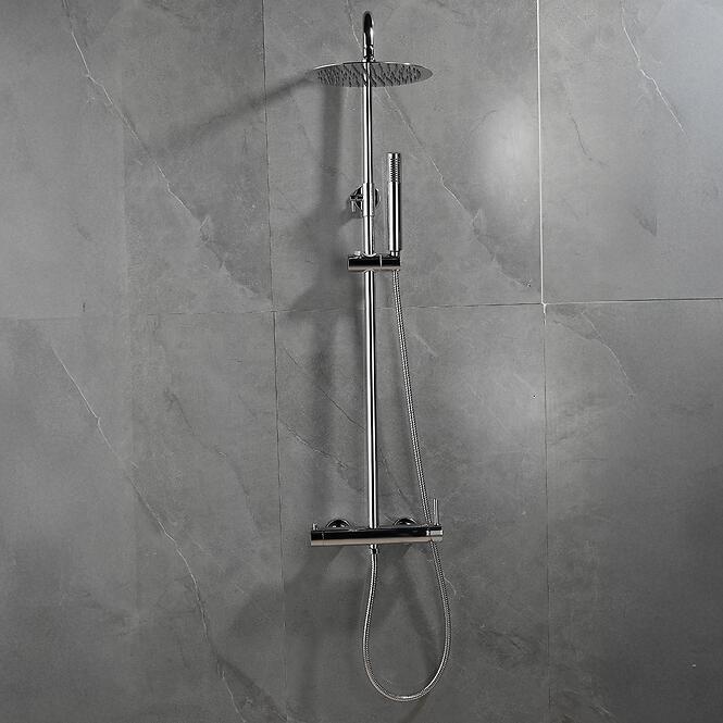 Zuhanykészlet Ilma 1-F króm,5