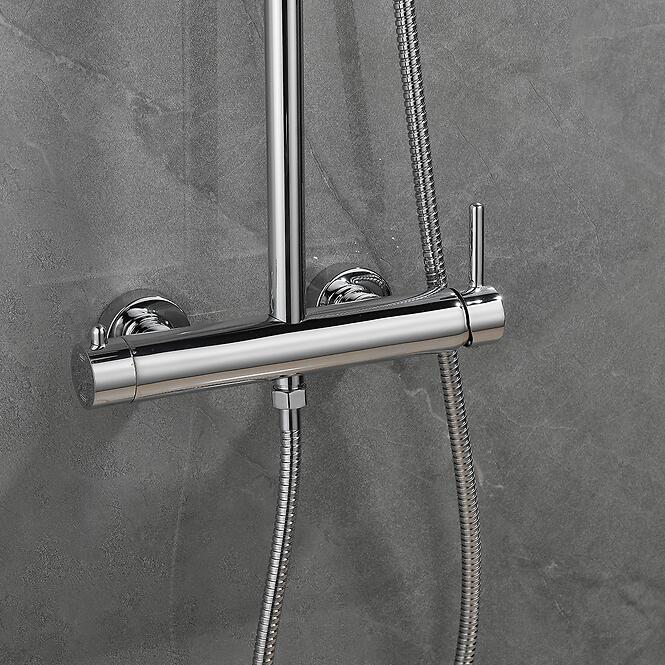 Zuhanykészlet Ilma 1-F króm,8