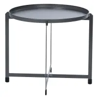 Havana kerti asztal 47 cm antracit