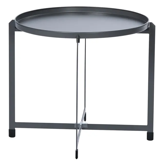 Havana kerti asztal 47 cm antracit