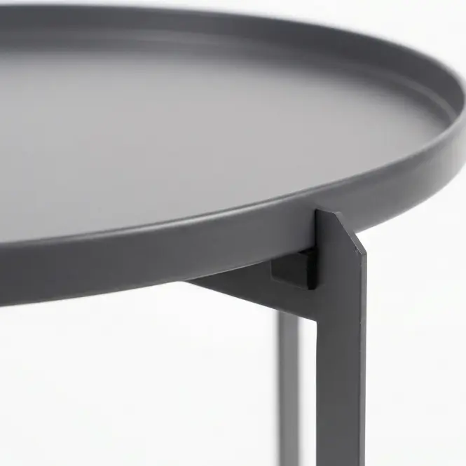 Havana kerti asztal 47 cm antracit,2