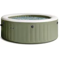 Spa hidromasszázs medence 1,96x0,71m olívazöld S2 28426NP