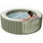 Spa hidromasszázs medence 1,96x0,71m olívazöld S2 28426NP,6