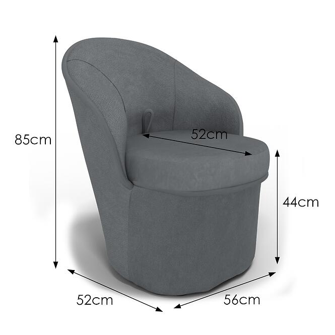 Fotel Patryk Crown 18,3