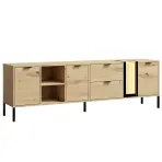 Szekrény Rtv Evolution Hosszú Ev/4a Artisan /WOOD