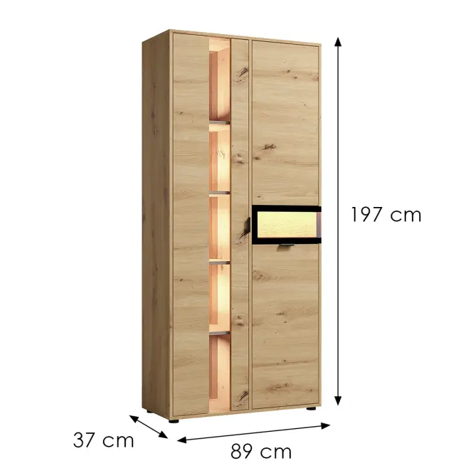Vitrin Evolution  Magas Ev/2 Artisan /WOOD,2