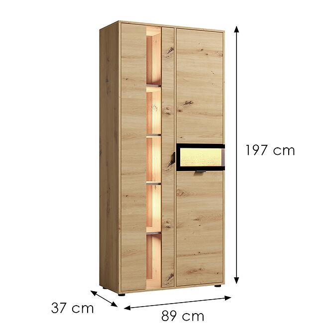 Vitrin Evolution  Magas Ev/2 Artisan /WOOD,2