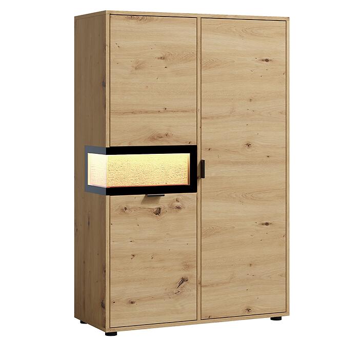 Vitrin Evolution Alacsony Ev/2a Artisan /WOOD
