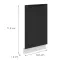 Mosogatógép ajtaja Zm Aria-Bl/Wh Anti Fingerprint 713x446,2