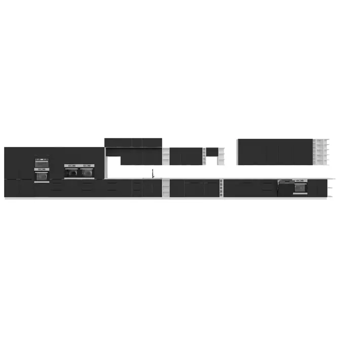Mosogatógép ajtaja Zm Aria-Bl/Wh Anti Fingerprint 713x446,9