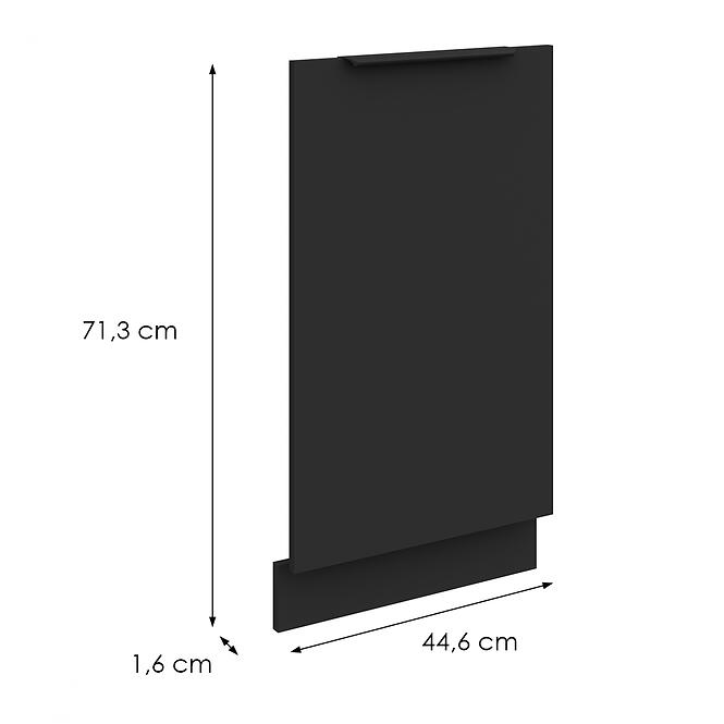Mosogatógép ajtaja Zm Aria-Bl/Bl Anti Fingerprint 713x446,2