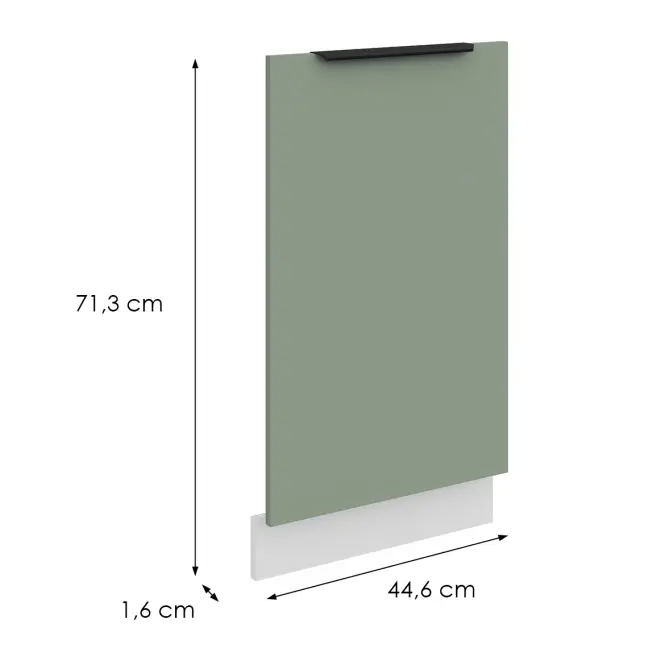 Mosogatógép ajtaja Zm Aria-Sa/Wh Anti Fingerprint 713x446