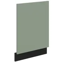 Mosogatógép ajtaja Zm Aria-Sa/Bl Anti Fingerprint 570x446