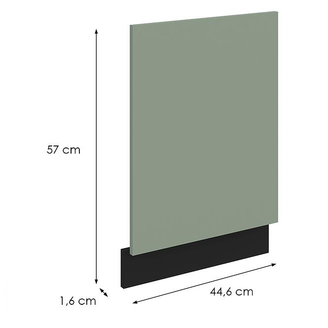 Mosogatógép ajtaja Zm Aria-Sa/Bl Anti Fingerprint 570x446
