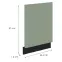 Mosogatógép ajtaja Zm Aria-Sa/Bl Anti Fingerprint 570x446,2