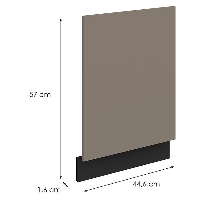 Mosogatógép ajtaja Zm Aria-Ta/Bl Anti Fingerprint 570x446