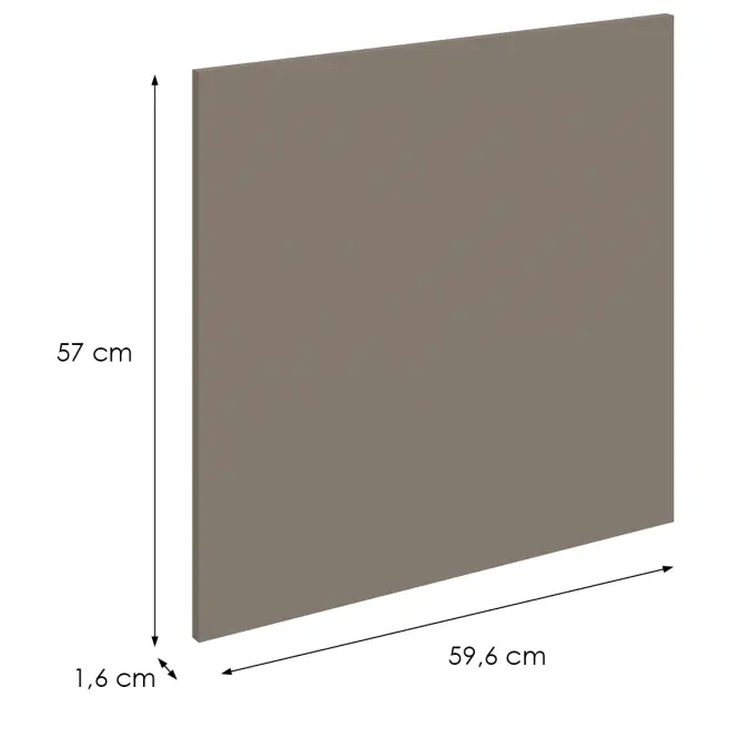 Mosogatógép ajtaja Zm Aria-Ta/Ant Anti Fingerprint 570x596,2