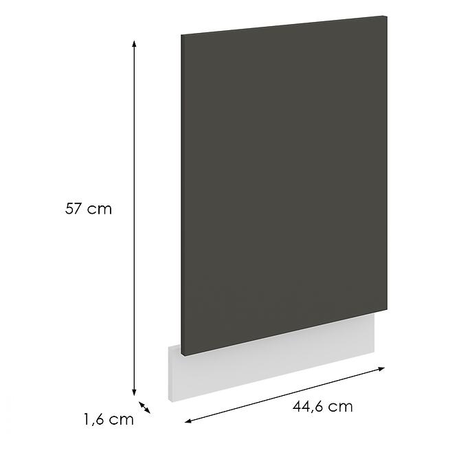 Mosogatógép ajtaja Zm Aria-Gr/Wh Anti Fingerprint 570x446