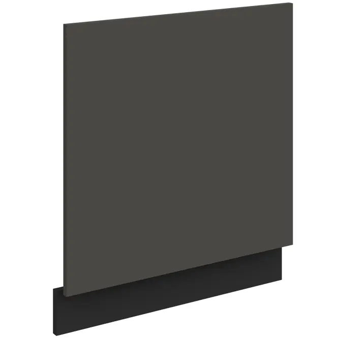 Mosogatógép ajtaja Zm Aria-Gr/Bl Anti Fingerprint 570x596