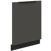 Mosogatógép ajtaja Zm Aria-Gr/Bl Anti Fingerprint 713x596
