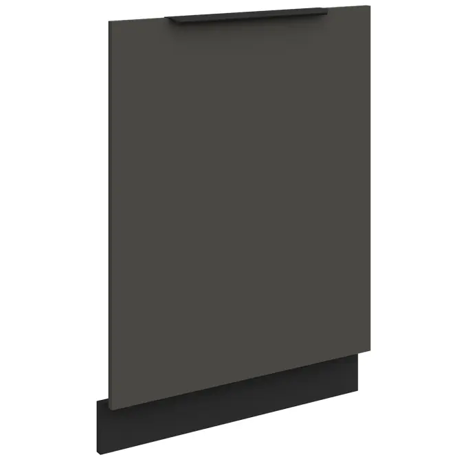 Mosogatógép ajtaja Zm Aria-Gr/Bl Anti Fingerprint 713x596