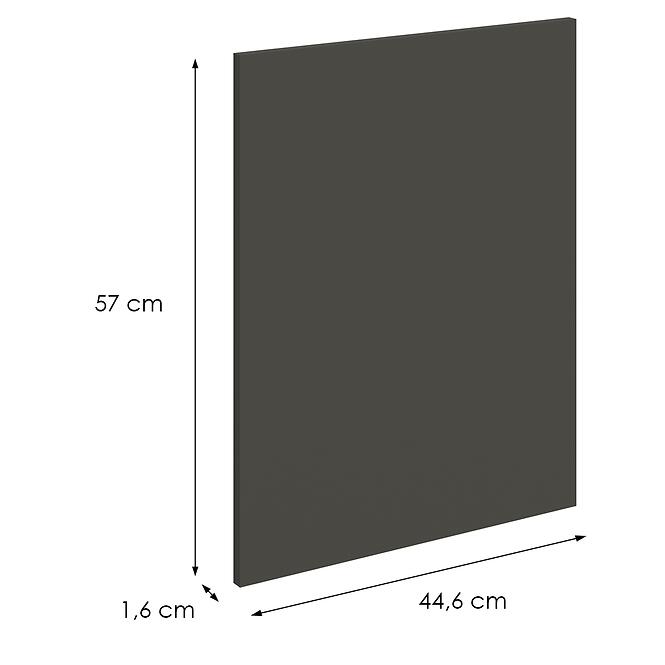 Mosogatógép ajtaja Zm Aria-Gr/Ant Anti Fingerprint 570x446