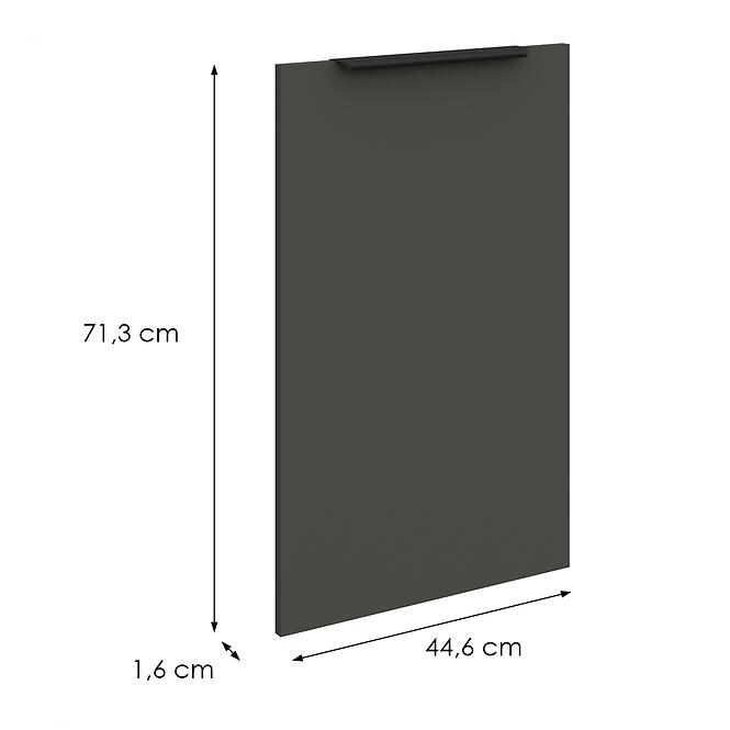 Mosogatógép ajtaja Zm Aria-Gr/Ant Anti Fingerprint 713x446