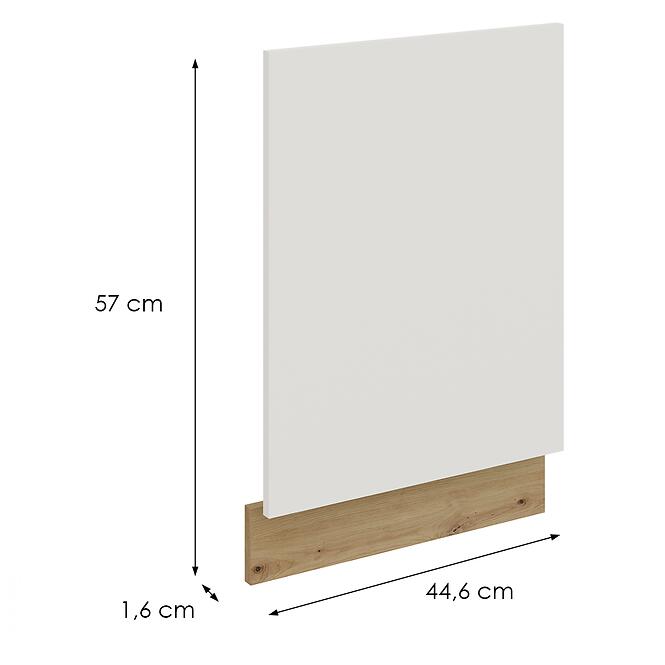 Mosogatógép ajtaja Zm Aria-Wh/Ar Anti Fingerprint 570x446