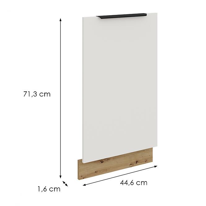 Mosogatógép ajtaja Zm Aria-Wh/Ar Anti Fingerprint 713x446