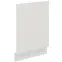Mosogatógép ajtaja Zm Aria-Wh/Wh Anti Fingerprint 570x446