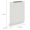Mosogatógép ajtaja Zm Aria-Wh/Wh Anti Fingerprint 713x596,2