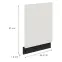 Mosogatógép ajtaja Zm Aria-Wh/Bl Anti Fingerprint 570x446,2