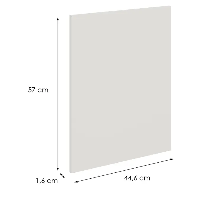 Mosogatógép ajtaja Zm Aria-Wh/Ant Anti Fingerprint 570x446